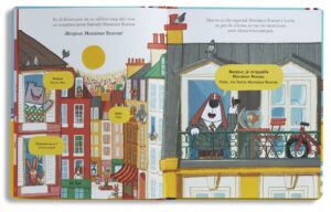 Monsieur Roscoe en vacaciones: aprender idiomas jugando en verano